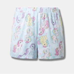 Torrid My Little Pony Sleep Short woman's plus Size 1x.